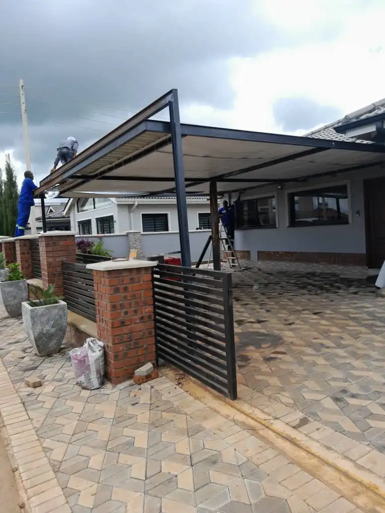 Completed project view