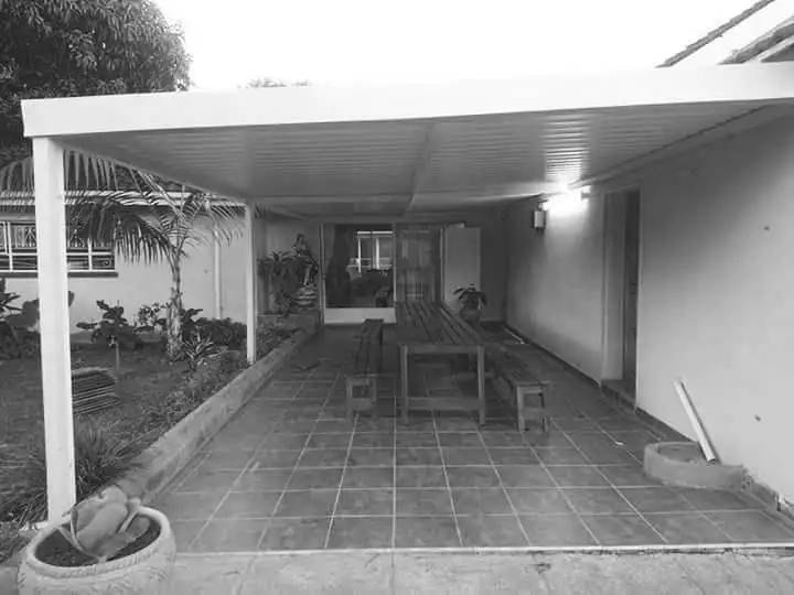Pergola and shade structure detail